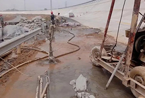 嘉兴公路钻孔施工